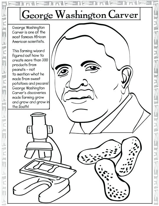 539x698 Booker T Washington Coloring Sheets Coloring Page Preview Booker T