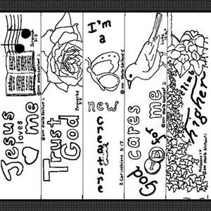 300x300 Printable Bible Bookmarks Color