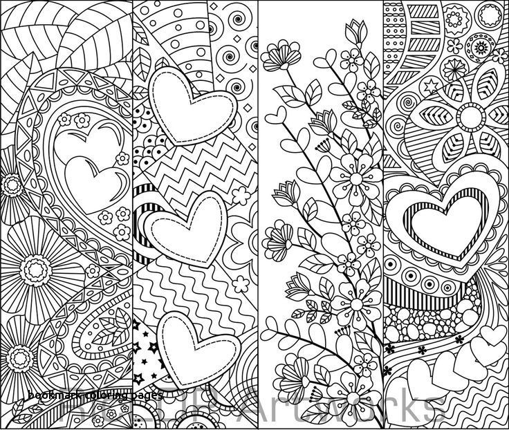 736x622 Bookmark Coloring Pages