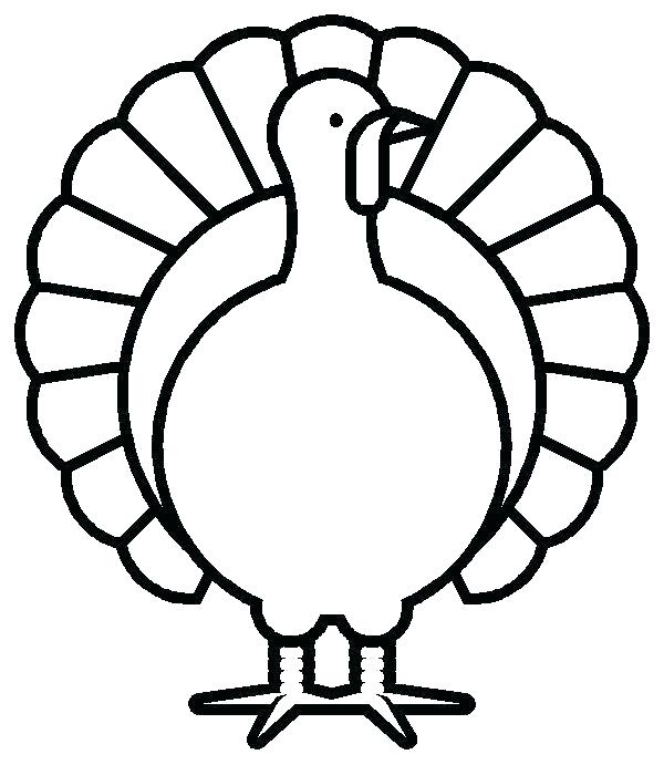 600x691 Turkey Feather Coloring Page Turkey Feather Coloring Page Free