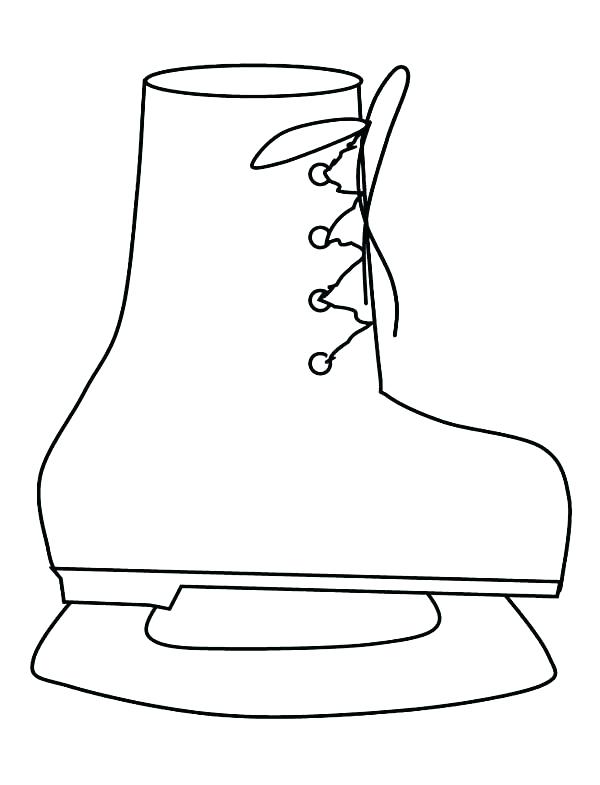 600x785 Boot Coloring Page Leave A Comment Winter Boots Coloring Pages