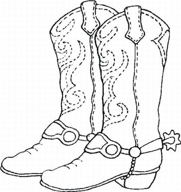 586x624 Boots Coloring Pages Boots Coloring Page