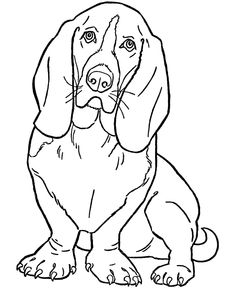 236x288 Free stencil dog border collie Border Collie Coloring Pages