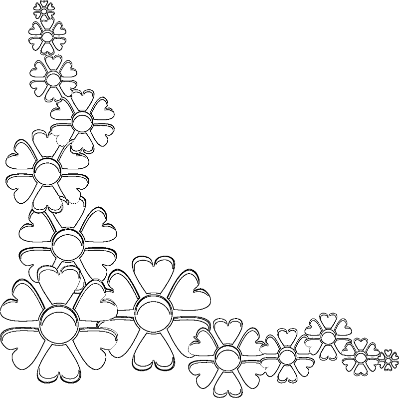 800x797 Frames And Borders Coloring Pages 1