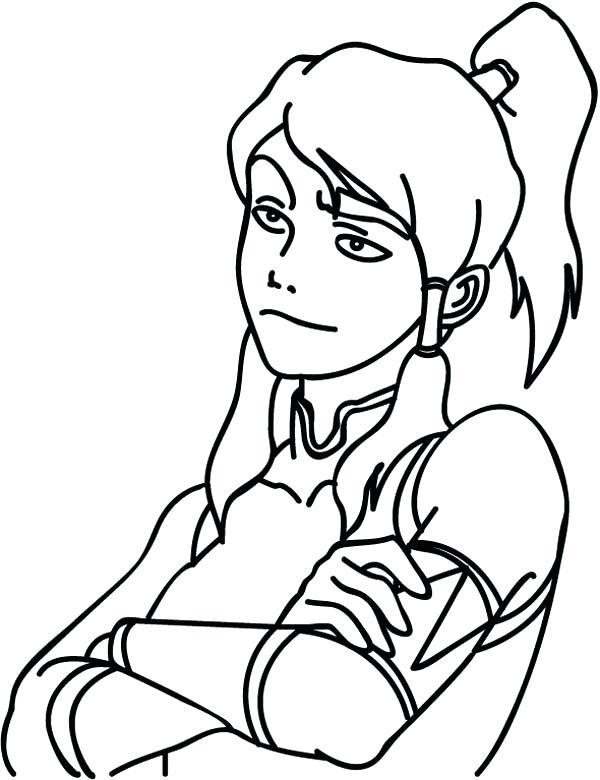 600x780 Is Bored Coloring Page Color The Legend Of Korra Coloring Pages Is