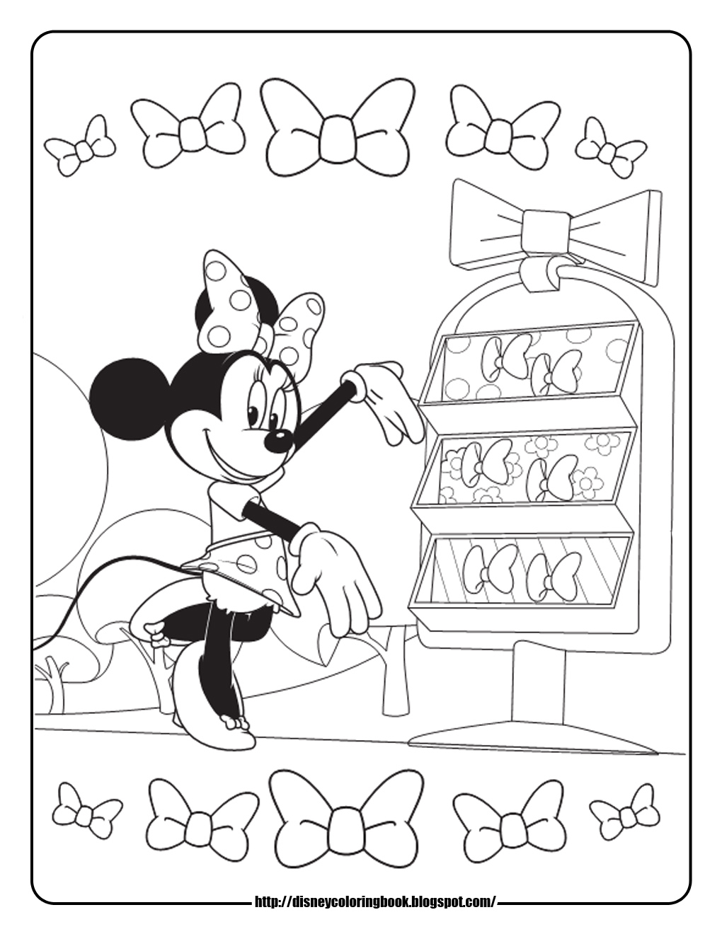 1020x1320 Minnie Mouse Coloring Pages Bored At Mickey Clubhouse