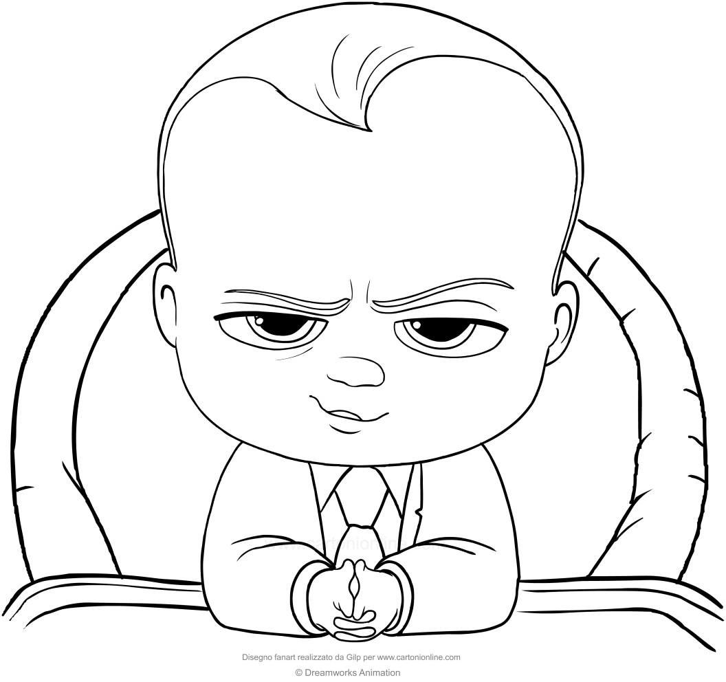 1056x992 Boss Baby Drawing