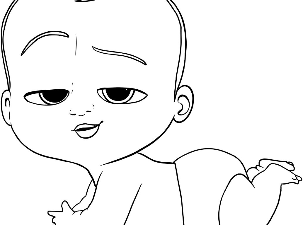 1034x768 Baby Angel Coloring Pages Crying Free Printable Kids Newborn Child