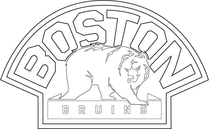 694x428 Boston Bruins Hockey Coloring Pages