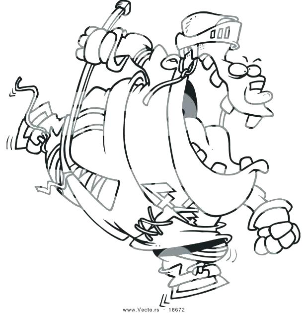 618x630 Boston Bruins Hockey Coloring Pages