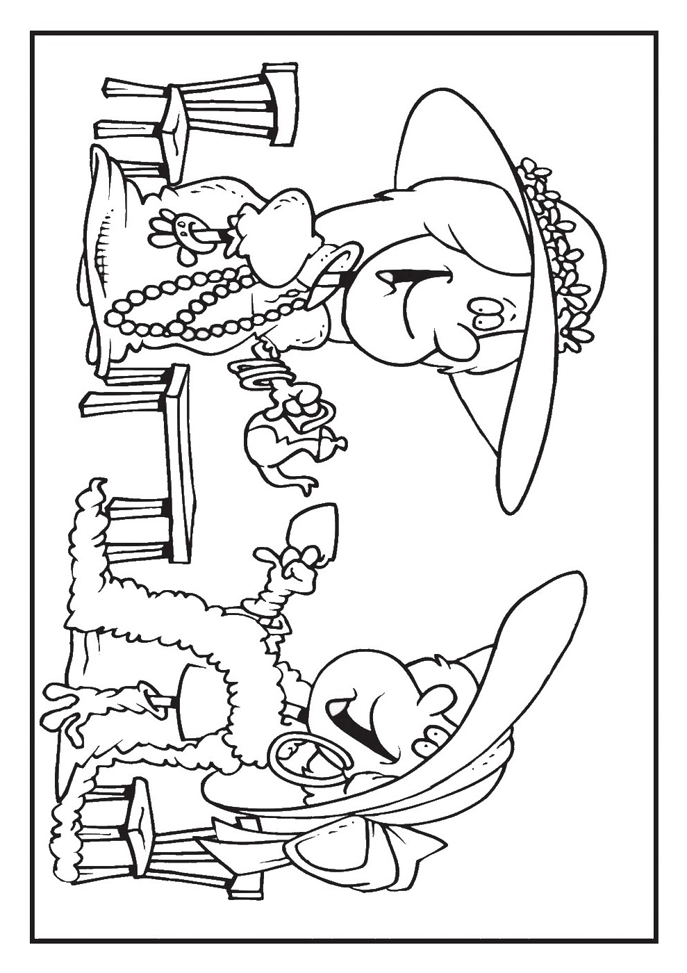989x1400 Spotlight Free Tea Party Coloring Pages Boston