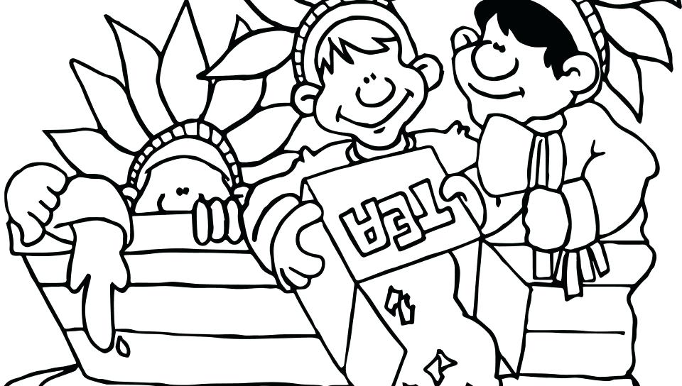 960x544 American Revolution Coloring Pages Best Coloring Page Tea Party