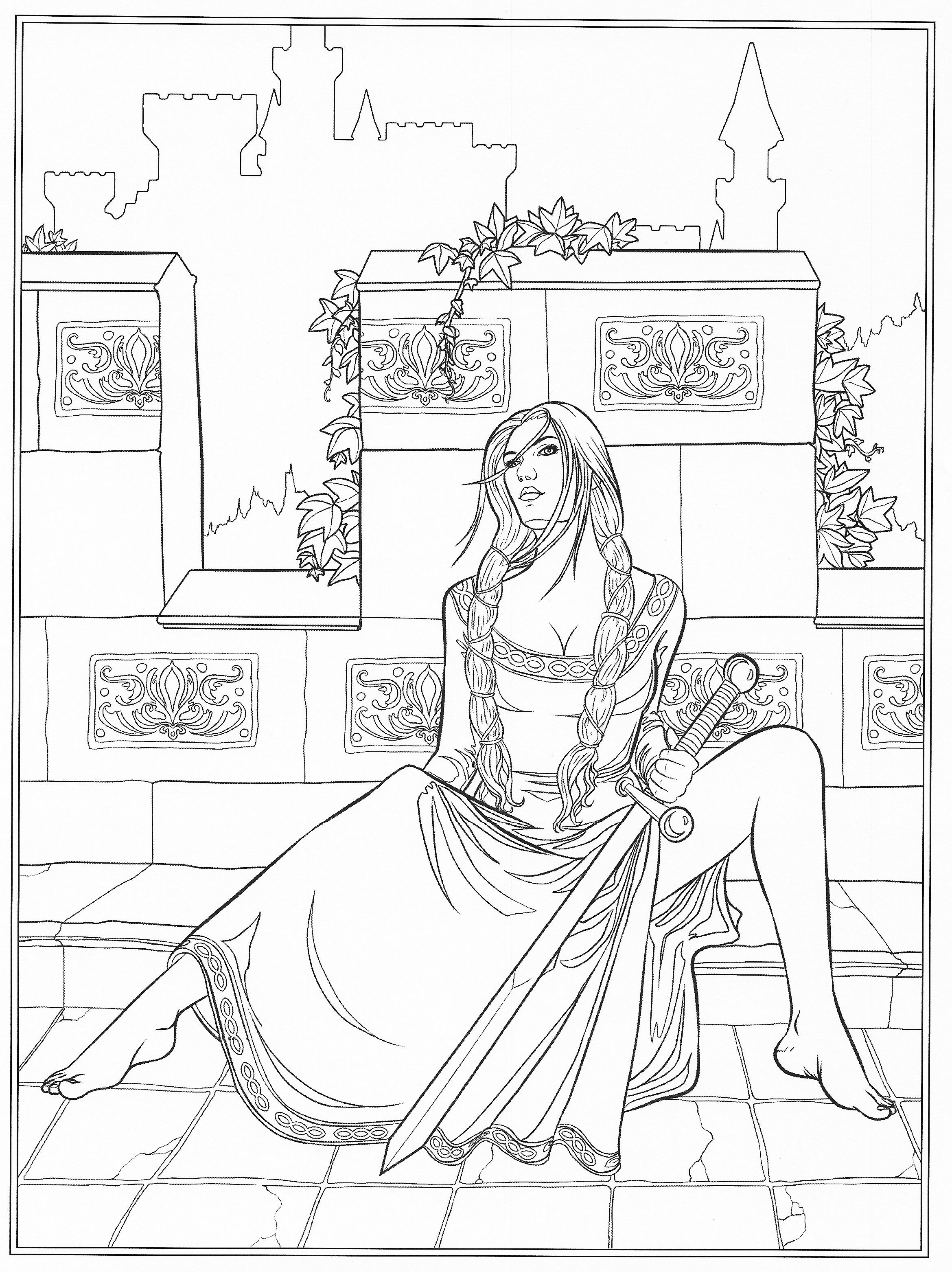 2339x3124 Fantastic Paul Revere Coloring Page Ornament