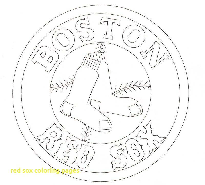 800x720 Red Sox Coloring Pages Red Sox Coloring Pages With Red Sox Logo