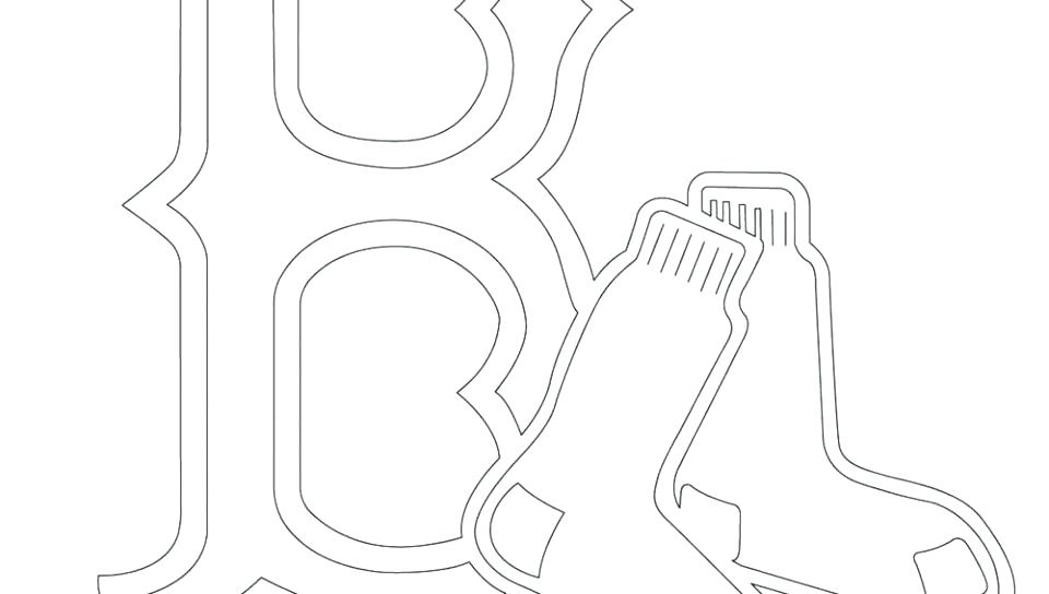 960x544 Boston Red Sox Coloring Pages Baseball Coloring Page Boston Red