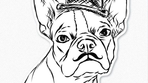 585x329 Sure Fire Boston Terrier Coloring Pages Page Free Printable