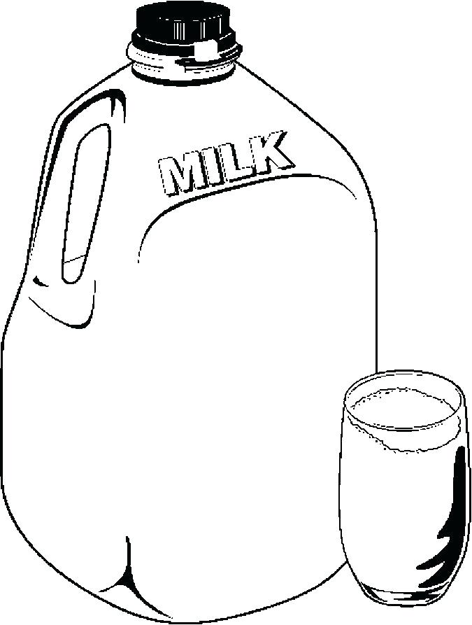 675x893 Milk Coloring Page Milk Coloring Page Milk Jug Coloring Page Milk
