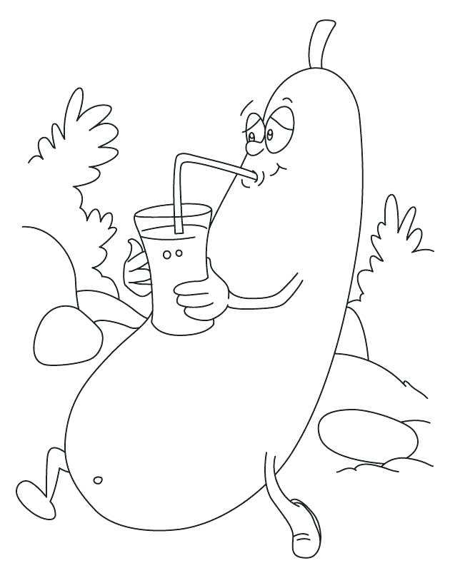 630x810 Water Bottle Coloring Page Drinking Bottle Gourd Coloring Pages
