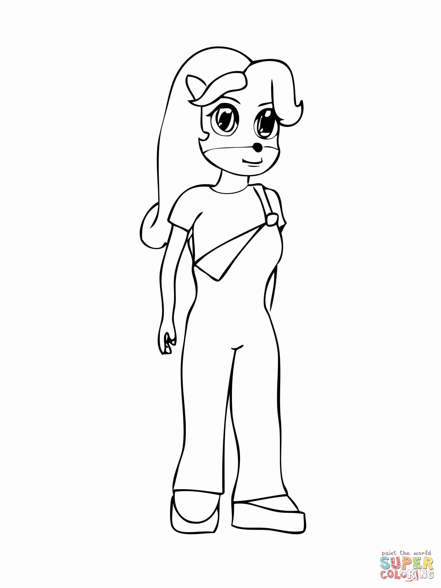 1500x2000 Crash Bandicoot Is Mid Jump Coloring Page Bounce House Coloring