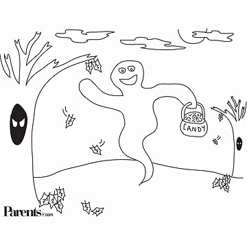 360x360 Fun Amp Free Halloween Coloring Pages Bounce House Coloring Page