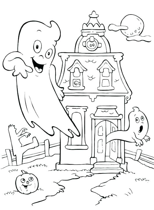 530x722 House Coloring Pages Printable House Coloring Sheet Houses