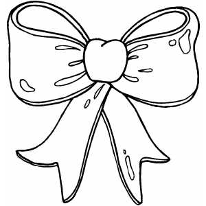 300x300 Printable Blue Ribbon Stunning Ribbon Coloring Page