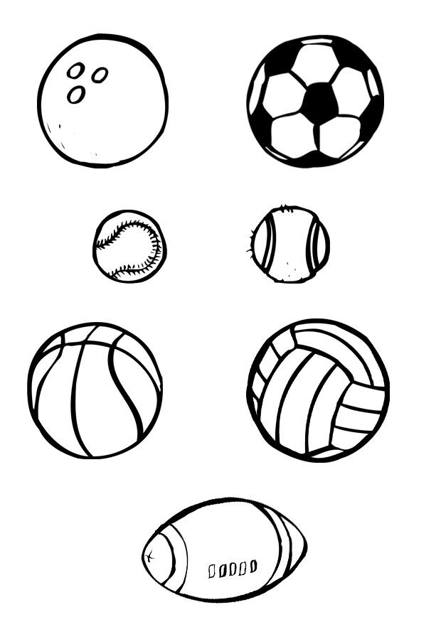 620x875 Coloring Page Ball Sports