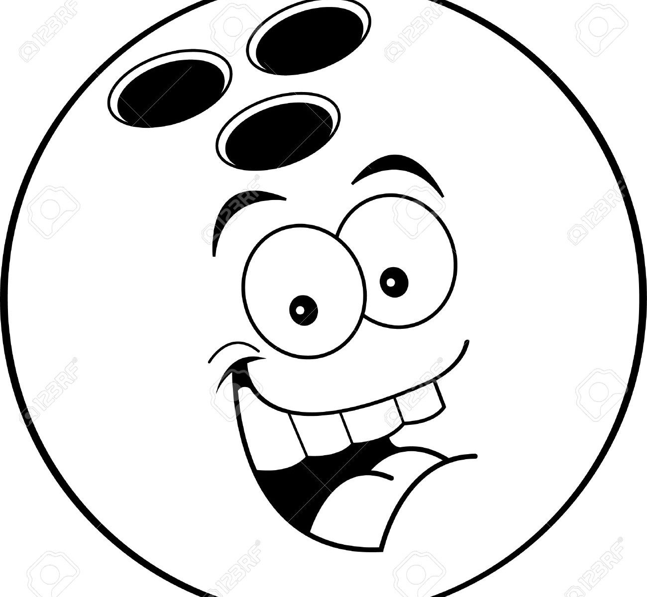 1300x1200 Bowling Coloring Pages Pins And Stars Page For Kids Balls Ball