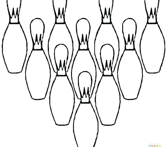 678x600 Bowling Pictures To Color Bowling Coloring Pages For Bowling