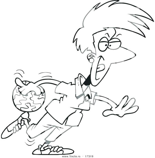 618x630 Bowling Coloring Pages Bowling Shoes Coloring Page Bowling Ball