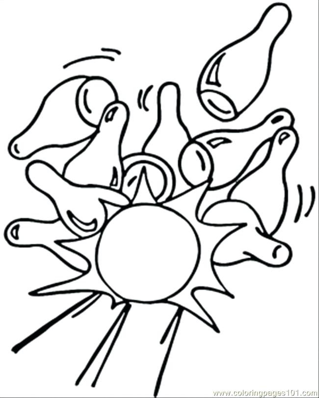 650x809 Mistletoe Coloring Pages Bowling Coloring Book Bowling Coloring