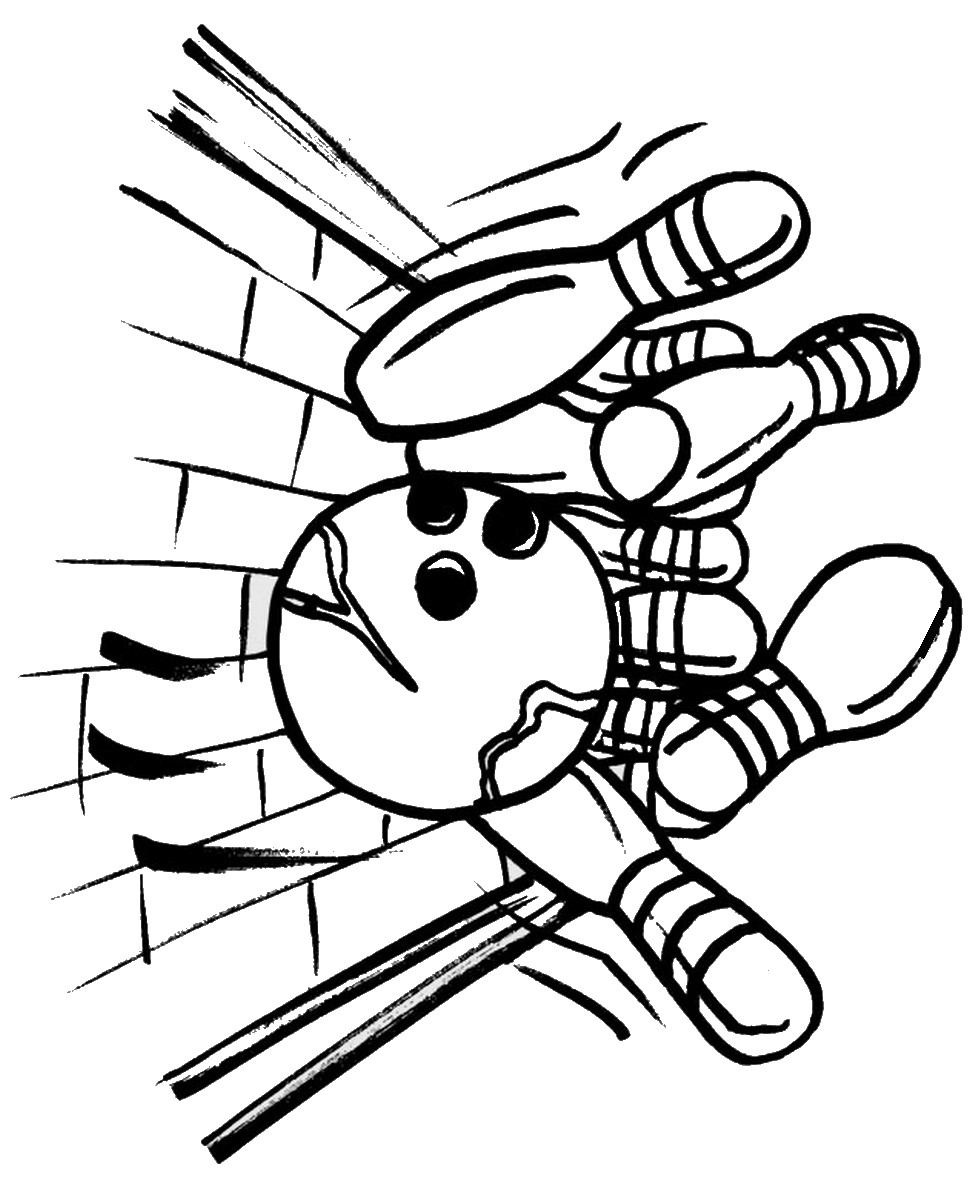 972x1200 Bowling Coloring Pages By Madison Free Printables