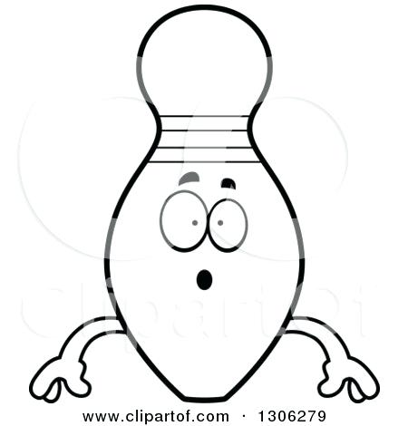 450x470 Bowling Pin Colouring Page Royalty Free Of Bowling Pin Characters
