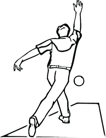 371x480 Bowling Pin Coloring Page Impair.co