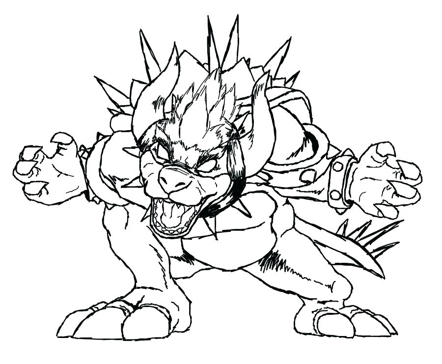 900x741 Bowser Coloring Pages Jr Coloring Pages 8 Coloring Page Junior