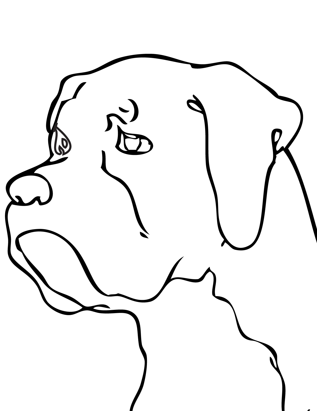 1275x1650 Boxer Puppy Coloring Pages Newyork