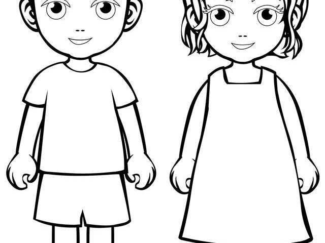 640x480 Boy And Girl Coloring Pages Printable Coloring Pages Boy And Girl
