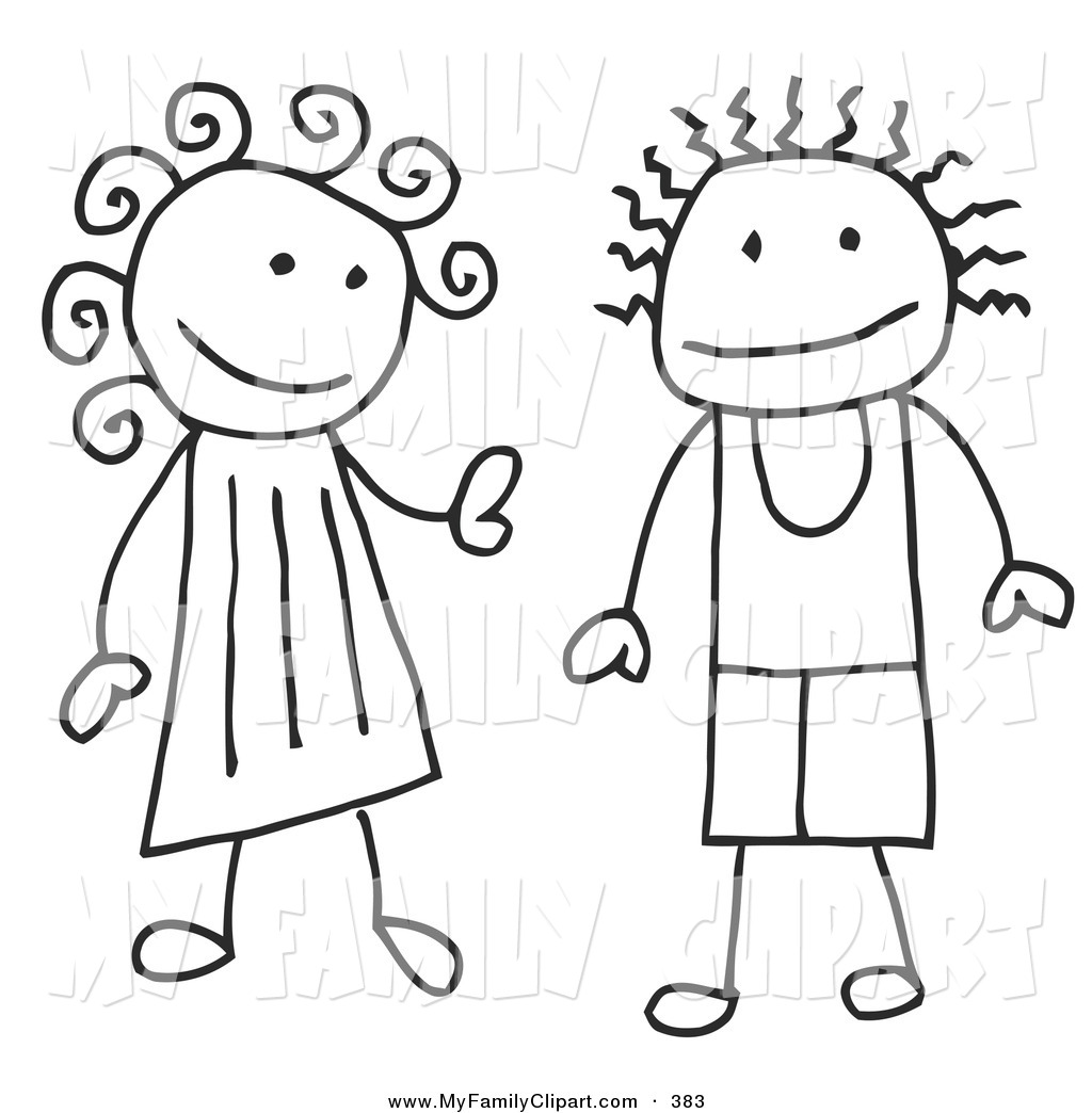 1024x1044 Outline Of A Boy And Girl Coloring Pages Auto Market Me