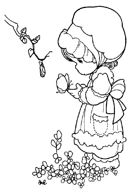 575x792 Coloring Page Precious Moments Boy Girl Love Searchbulldog