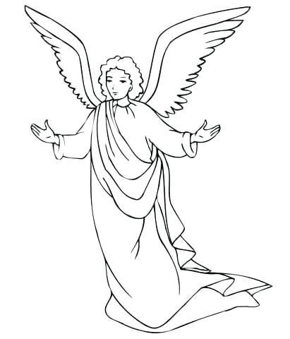 411x480 Christmas Angel Coloring Page Angel Coloring Page Christmas Angel