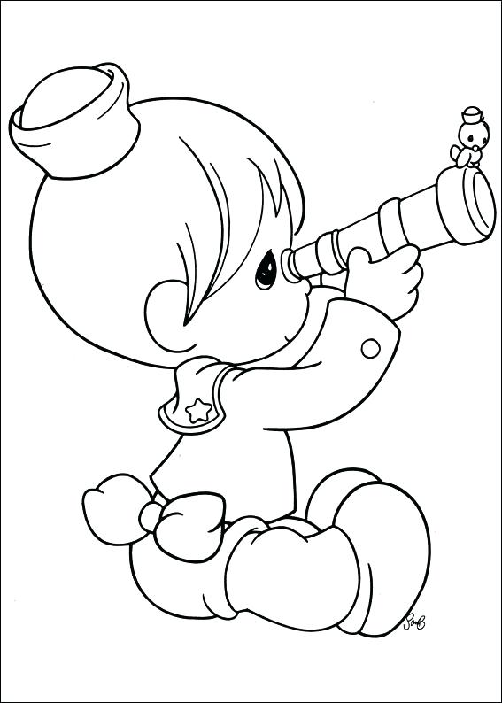 567x794 Precious Moments Angel Coloring Pages