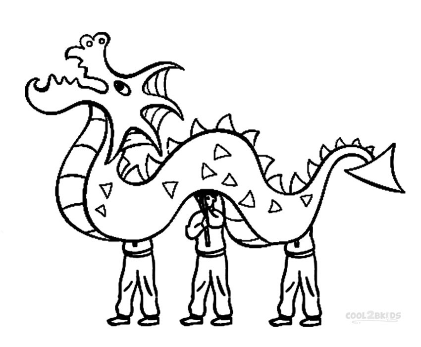 850x700 Printable Chinese New Year Coloring Pages For Kids Cool2bkids
