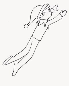 236x295 Elf On The Shelf Coloring Pages Elf On The Shelf Free Printable