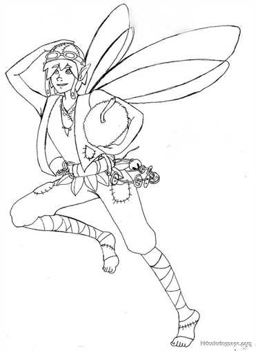 371x509 Boy Fairy Coloring Pages Free Coloring Pages Printable