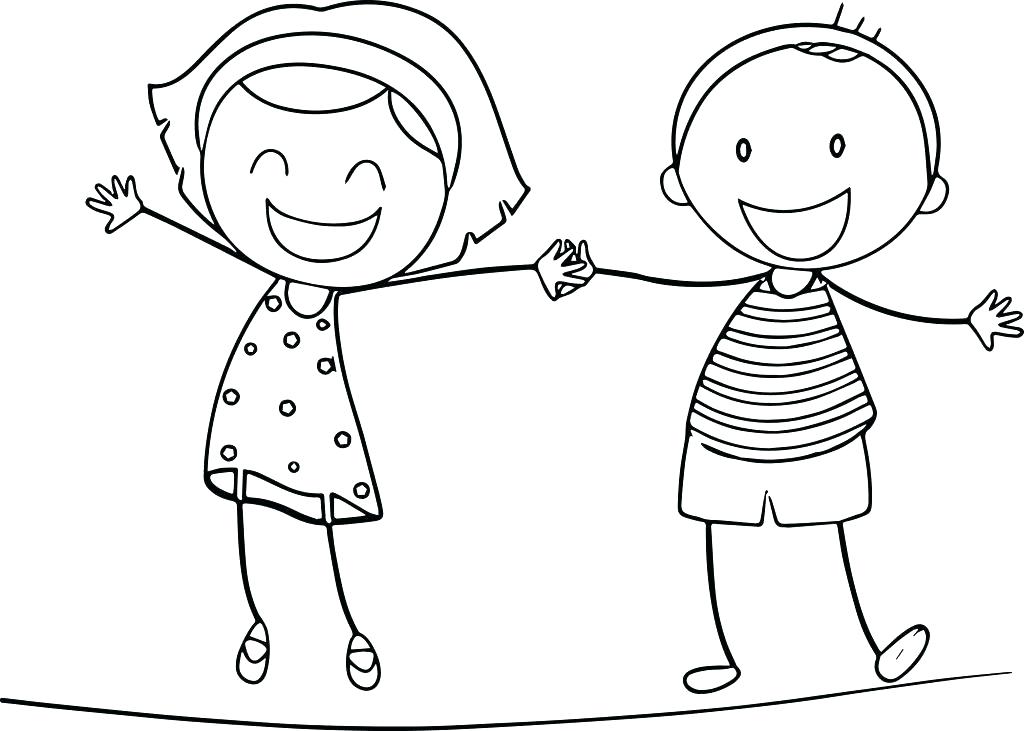 1024x731 Free Coloring Pages Boy And Girl Of Boys For Basketball Fuhrer