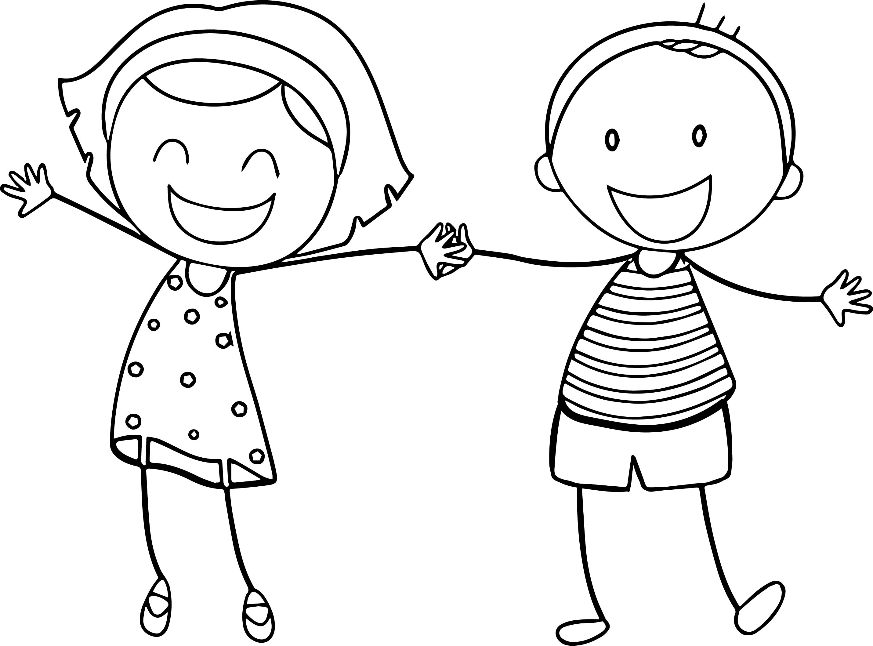 2860x2116 Boy And Girl Coloring Pages 28 Pictures Free Coloring Pages
