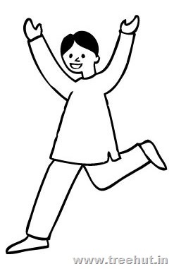 247x381 Boy Coloring Pages