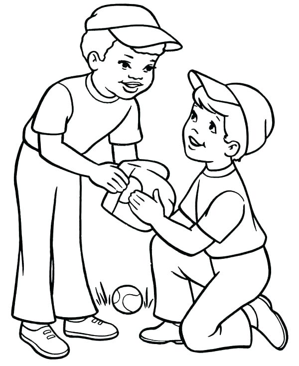 600x734 Coloring Page Boy Boy Coloring Sheet Boy Coloring Pages Sheets