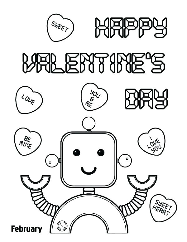 600x776 Valentines Day Coloring Pages Free Printables Kids Coloring