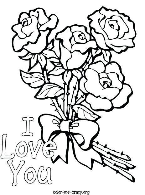 463x625 Coloring Pages Online Printable 9 Pics Of I Love You Boyfriend Art